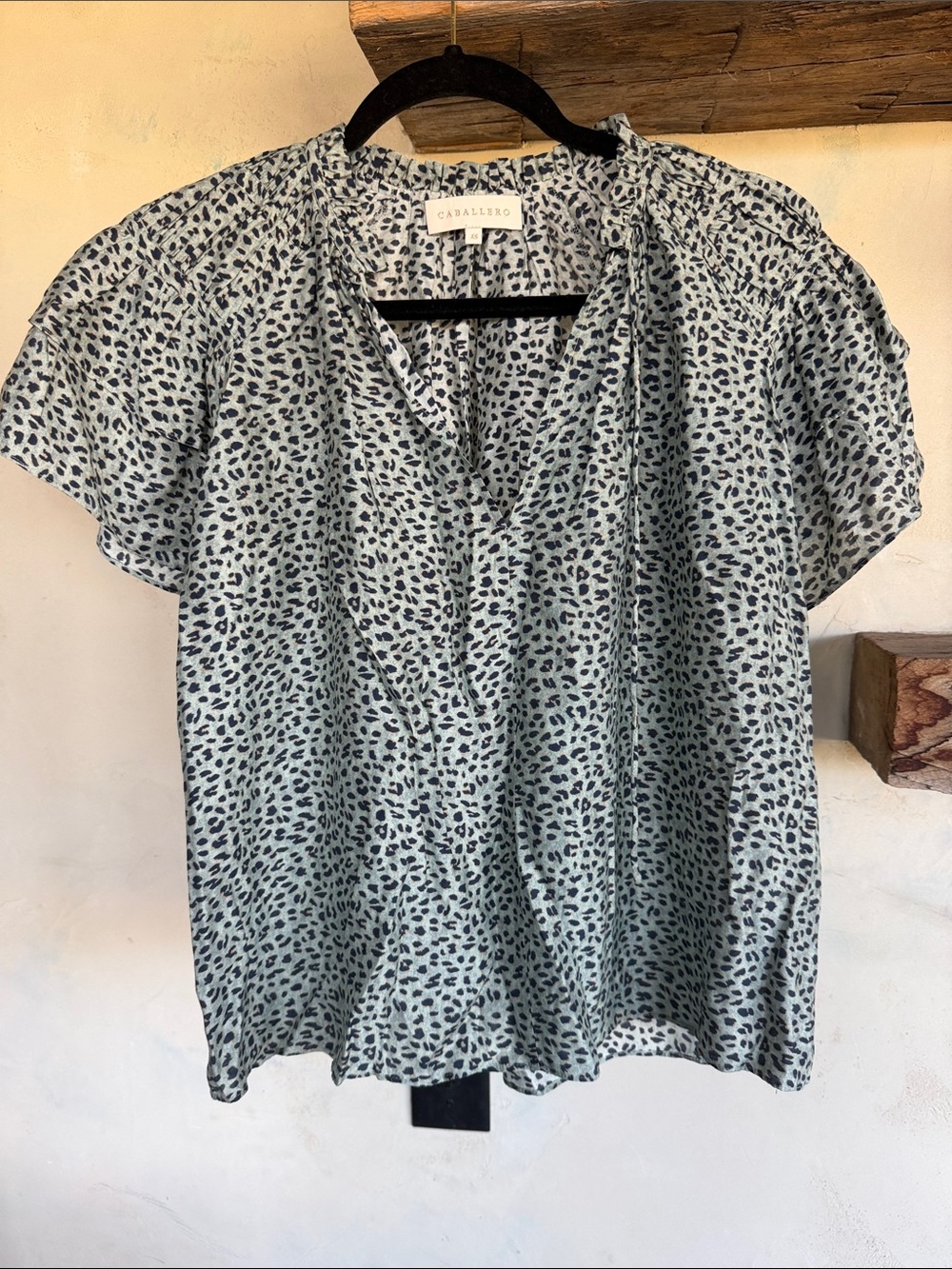 Caballero Animal Print Blouse